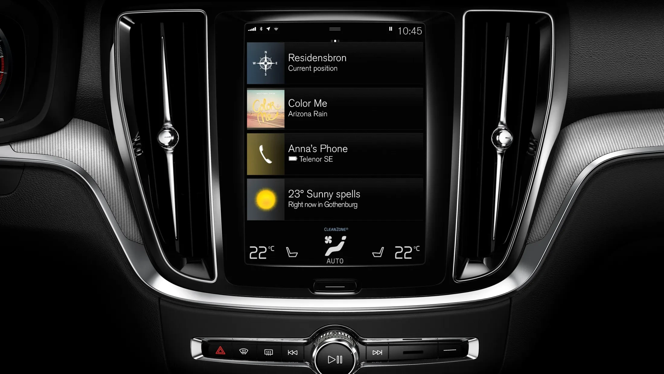 Volvo S60 R-Design interior